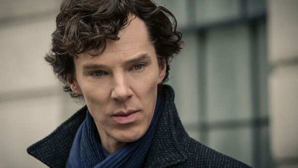 Benedict Cumberbatch protagoniza al detective Sherlock Holmes en la serie televisiva 'Sherlock' - Sputnik 日本