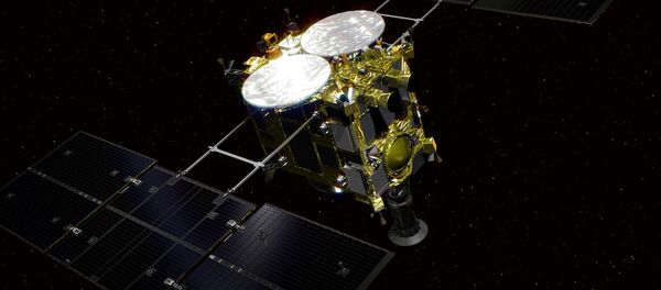 小惑星探査機「はやぶさ2」の影 小惑星探査機「はやぶさ2」の影 - Sputnik 日本