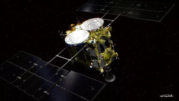 小惑星探査機「はやぶさ２」の影 - Sputnik 日本
