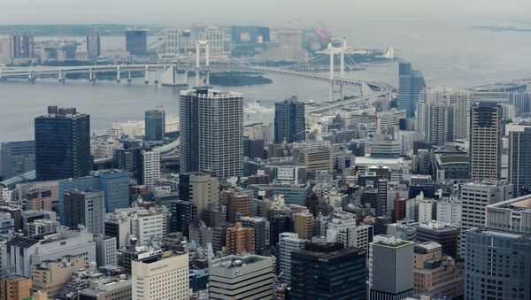 Район Минато и Радужный мост в Токио - Sputnik 日本