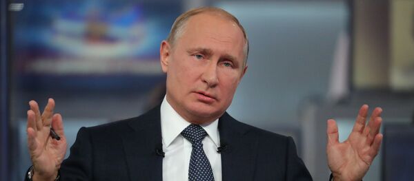 La 16 'Línea directa' con Vladímir Putin La 16 'Línea directa' con Vladímir Putin - Sputnik 日本