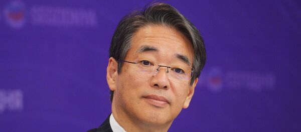 上月豊久駐ロシア日本大使(アーカイブ写真) 上月豊久駐ロシア日本大使(アーカイブ写真) - Sputnik 日本