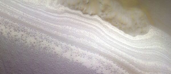 Фотография южного полюса Марса, полученная зондом ЭкзоМарс-TGO - Sputnik 日本