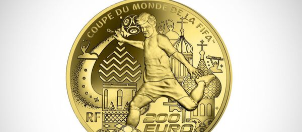 サッカーW杯ロシアの記念コイン発売が日本で発表 サッカーW杯ロシアの記念コイン発売が日本で発表 - Sputnik 日本