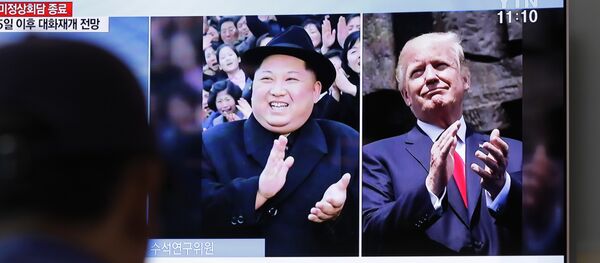 金氏とトランプ氏 金氏とトランプ氏 - Sputnik 日本