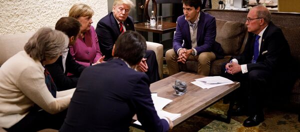 トランプ大統領「カナダでのG7でロシアの議論に25%の時間」 トランプ大統領「カナダでのG7でロシアの議論に25%の時間」 - Sputnik 日本