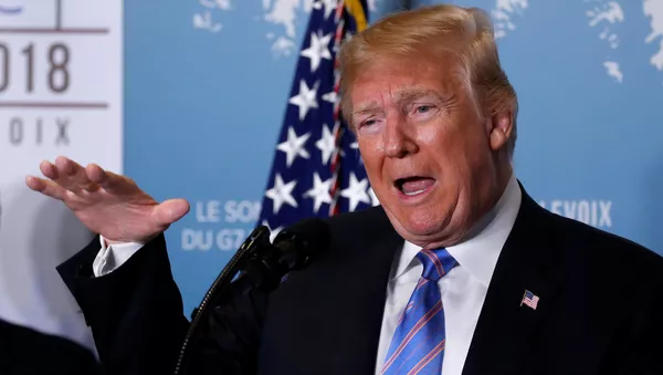El presidente de EEUU, Donald Trump