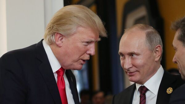 トランプ氏とプーチン大統領 - Sputnik 日本