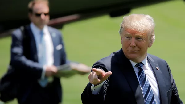 US-Präsident Donald Trump (Archiv) - Sputnik 日本