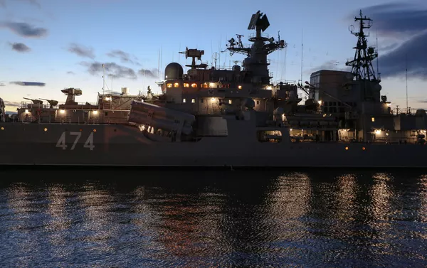 ミサイル駆逐艦「アドミラル・ウシャコフ」 ミサイル駆逐艦「アドミラル・ウシャコフ」 - Sputnik 日本