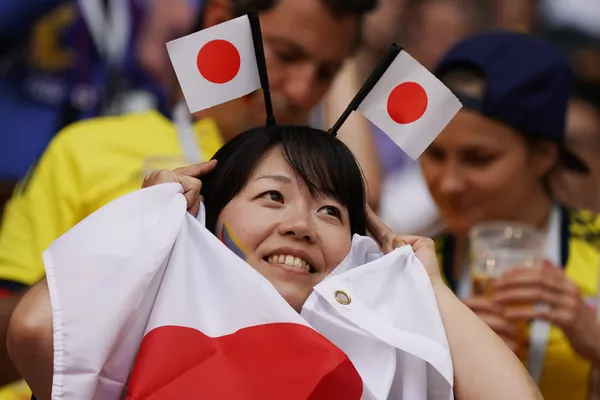 ファン、FIFAワールドカップ　日本対コロンビアの試合 - Sputnik 日本