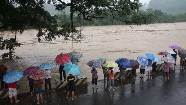 中国、豪雨（アーカイブ写真） - Sputnik 日本