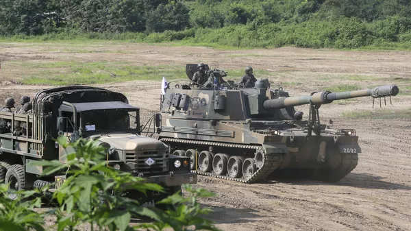 韓国軍のK9自走榴弾砲【アーカイブ写真】 - Sputnik 日本