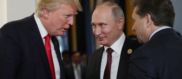 プーチン・トランプ両大統領が会談 - Sputnik 日本