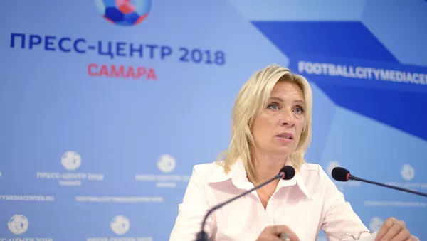 ロシア外務省のザハロワ報道官
