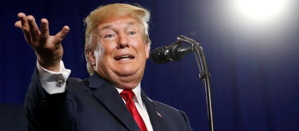 El presidente de EEUU, Donald Trump El presidente de EEUU, Donald Trump - Sputnik 日本
