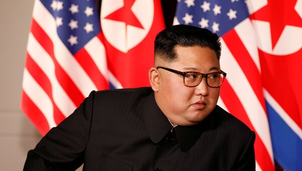 Kim Jong-un beim Gipfeltreffen mit Donald Trump - Sputnik 日本