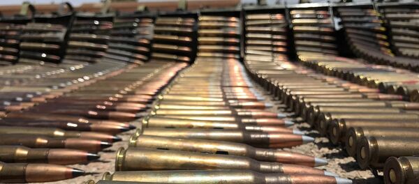 シリア テロリスト逃走後の町に数トンの兵器が放置 シリア テロリスト逃走後の町に数トンの兵器が放置 - Sputnik 日本