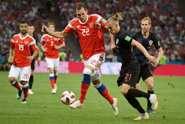 ロシア対クロアチア戦 - Sputnik 日本