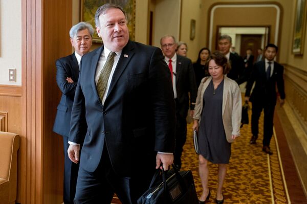 ポンペオ米国務長官 - Sputnik 日本