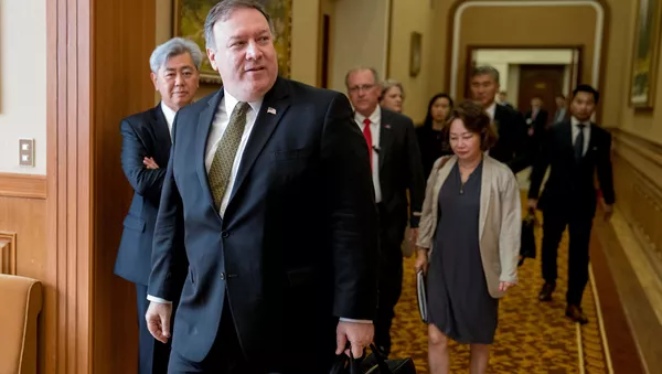 ポンペオ米国務長官 - Sputnik 日本
