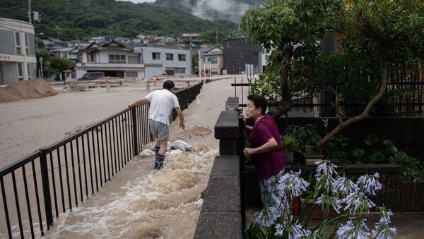 豪雨被災地、感染症に注意 - Sputnik 日本