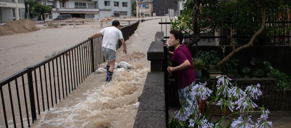 豪雨被災地、感染症に注意 - Sputnik 日本