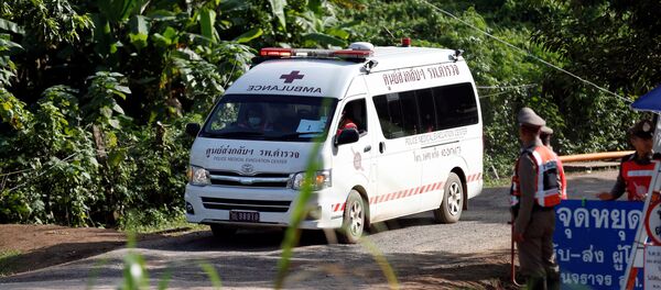 タイ洞窟 最後に残された児童、コーチの全員が救出 タイ洞窟 最後に残された児童、コーチの全員が救出 - Sputnik 日本
