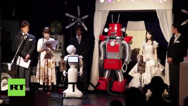 日本で世界初、ロボットの結婚式 - Sputnik 日本