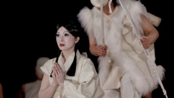 「チェーホフ国際演劇祭」で日本の俳優が古代インドの抒情詩を上演 - Sputnik 日本