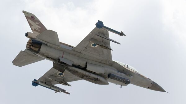 Истребитель израильских ВВС F-16 D - Sputnik 日本