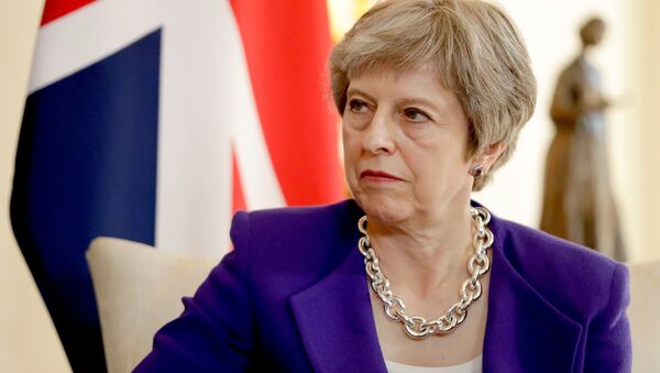 Britain's Prime Minister Theresa May - Sputnik 日本