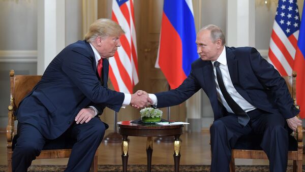 ロシアのプーチン大統領とトランプ米大統領 - Sputnik 日本