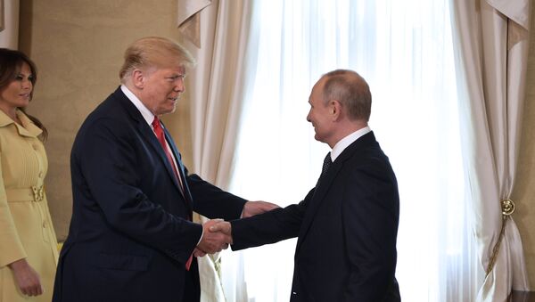 プーチン大統領はヘルシンキでの首脳会談で強かった＝トランプ大統領 - Sputnik 日本