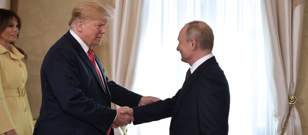 プーチン大統領はヘルシンキでの首脳会談で強かった＝トランプ大統領 - Sputnik 日本