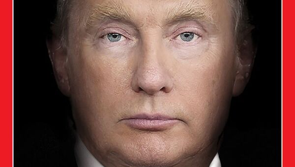 プーチン・トランプ両氏の顔を合成　米タイム表紙 - Sputnik 日本