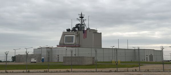The US anti-missile station Aegis Ashore Romania is pictured at the military base in Deveselu, Romania The US anti-missile station Aegis Ashore Romania is pictured at the military base in Deveselu, Romania - Sputnik 日本