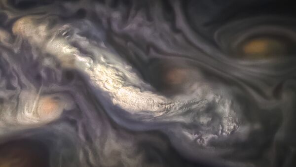 NASA、木星の珍しい雲を公開 - Sputnik 日本
