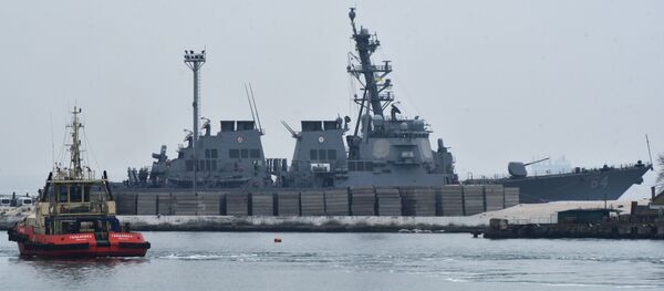 Эсминец ВМС США Карни в порту Одессы Эсминец ВМС США Карни в порту Одессы - Sputnik 日本