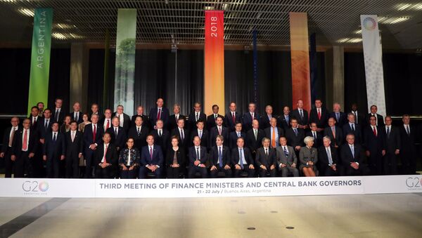 Министры финансов и главы центральных банков на саммите G20 в Буэнос-Айресе, Аргентина - Sputnik 日本