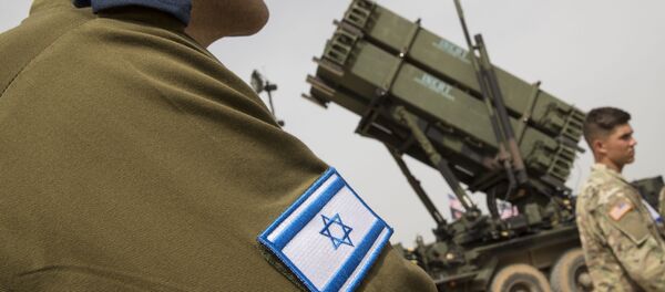 Израильские военные у ракетной установки комплекса «Пэтриот» - Sputnik 日本