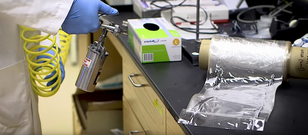 Ученые показывают инновационную упаковку из ракообразных Ученые показывают инновационную упаковку из ракообразных - Sputnik 日本