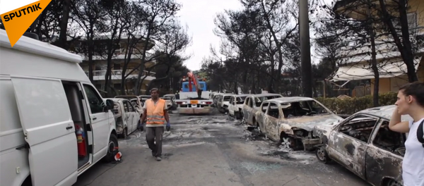 過去１０年で最大の火災：ギリシャで３日間の服喪が発表される - Sputnik 日本