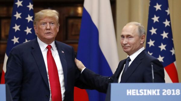 露大統領府、プーチン大統領との会談実現へのトランプ大統領による疑いにコメント - Sputnik 日本