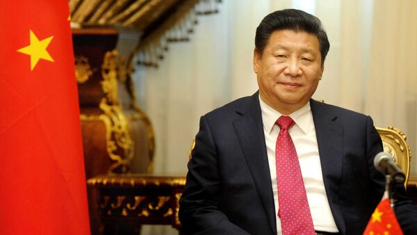 Chinese President Xi Jinping visits the parliament in Cairo, Egypt, Thursday, Jan. 21, 2016. - Sputnik 日本