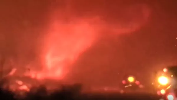 カリフォルニアで山火事 - Sputnik 日本