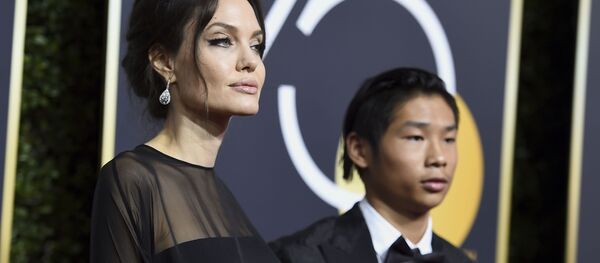 アンジェリーナ・ジョリーさんと息子 アンジェリーナ・ジョリーさんと息子 - Sputnik 日本