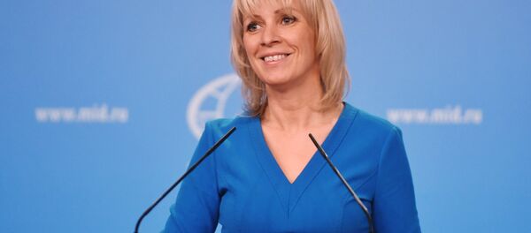 María Zajárova, la portavoz de la Cancillería rusa María Zajárova, la portavoz de la Cancillería rusa - Sputnik 日本