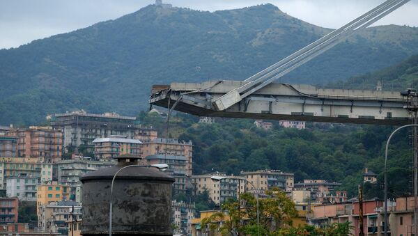 イタリアのジェノバの橋崩壊で死者３１人にー内務省【写真】 - Sputnik 日本