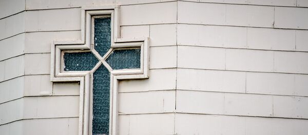 The top of St. Mary's Catholic Church, Nashville, TN - Sputnik 日本